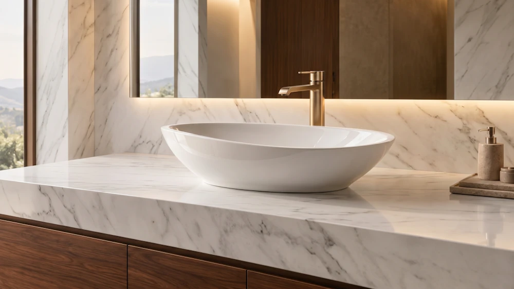 Premium sculptural basin