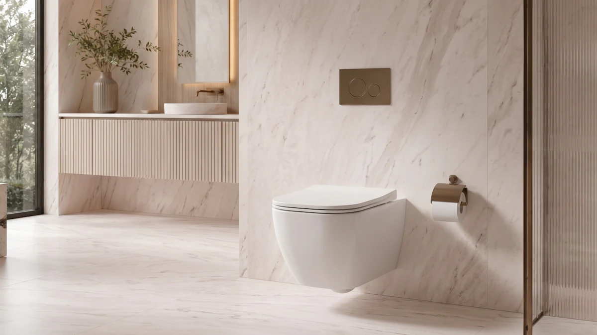 Modern commode