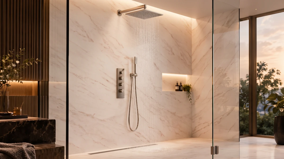 Shower panel system